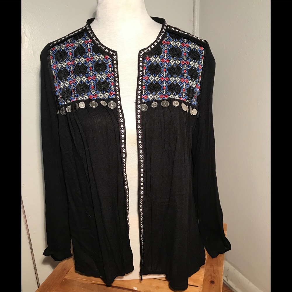 Ana K Anandas Cardigan -SZ M **New With Tags**